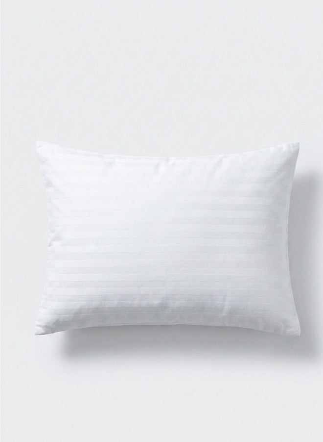 GTSOL Set of 2 Hotel-Style Sleeping Pillows – Soft Fluffy Microfiber, Hypoallergenic, Stripe Design, Back & Neck Support - Image 3